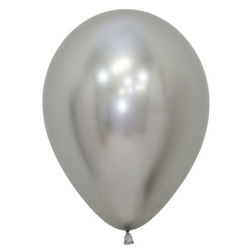 Chrome Silver Latex Balloon