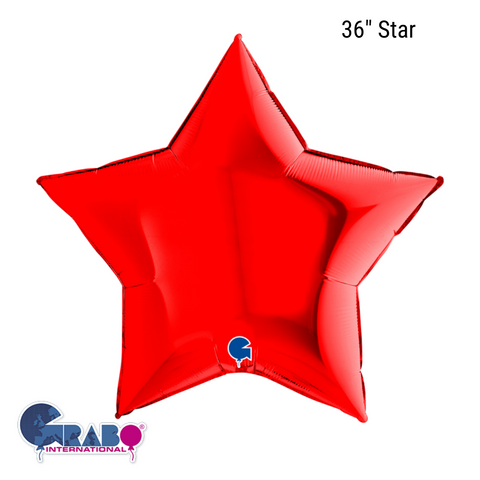 Giant Red Star Balloon