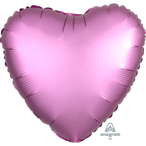 Satin Pink Heart Balloon