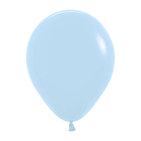 Pastel Blue Latex Balloon