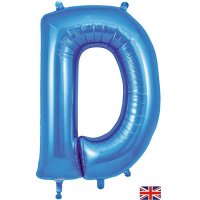 Blue Letter Balloons