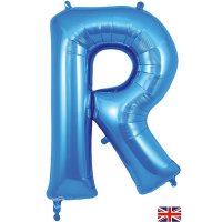 Blue Letter Balloons