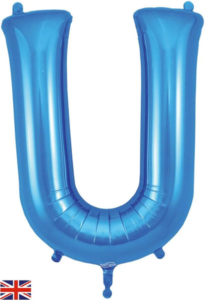 Blue Letter Balloons