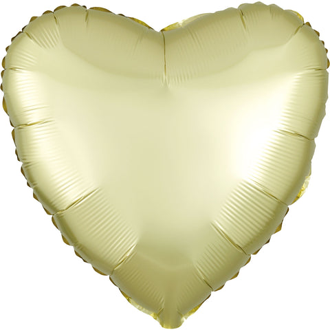 Pastel Yellow Heart Balloon