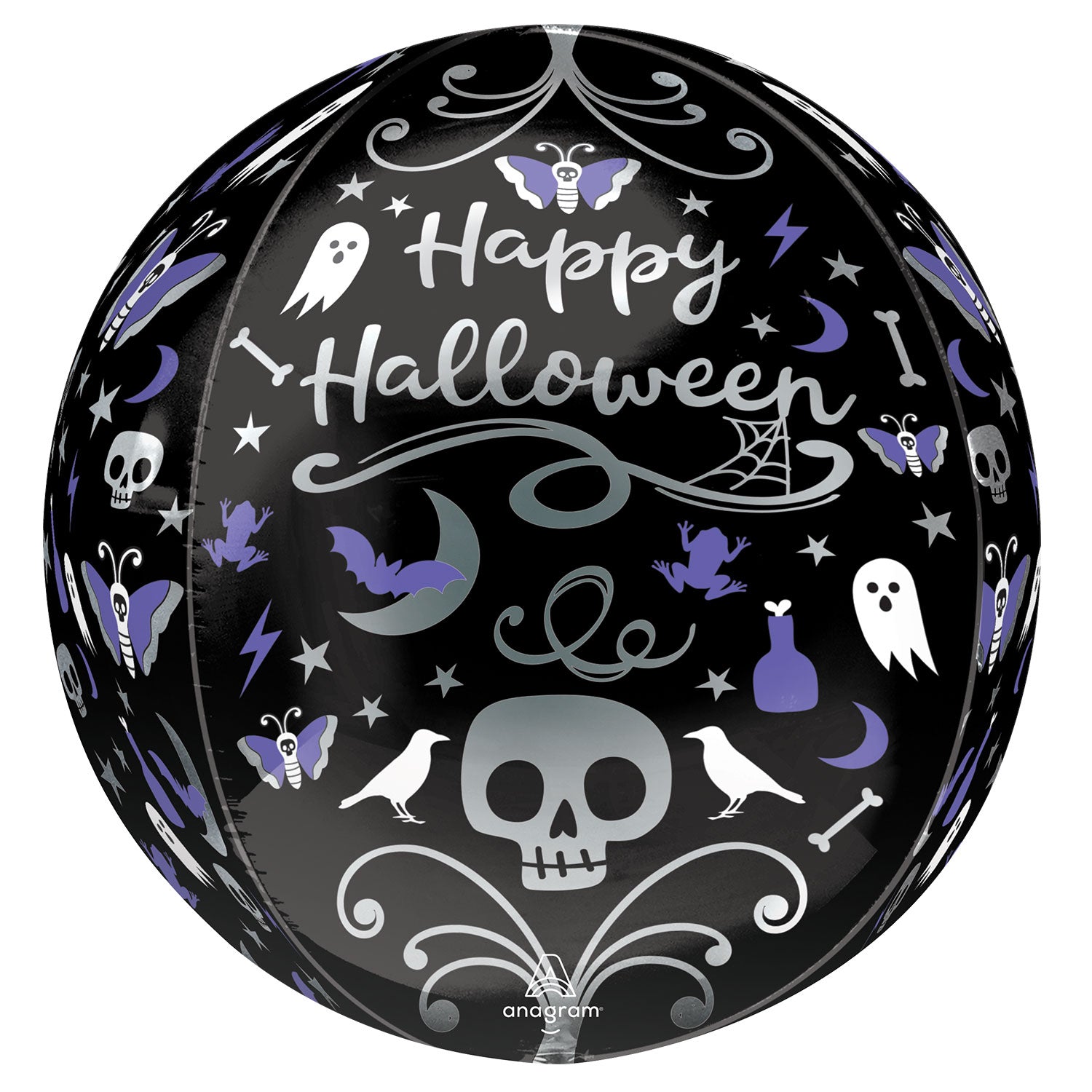 Happy Halloween Orbz Balloon