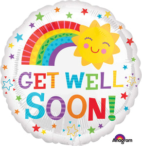 Get Well Soon Star Balloon