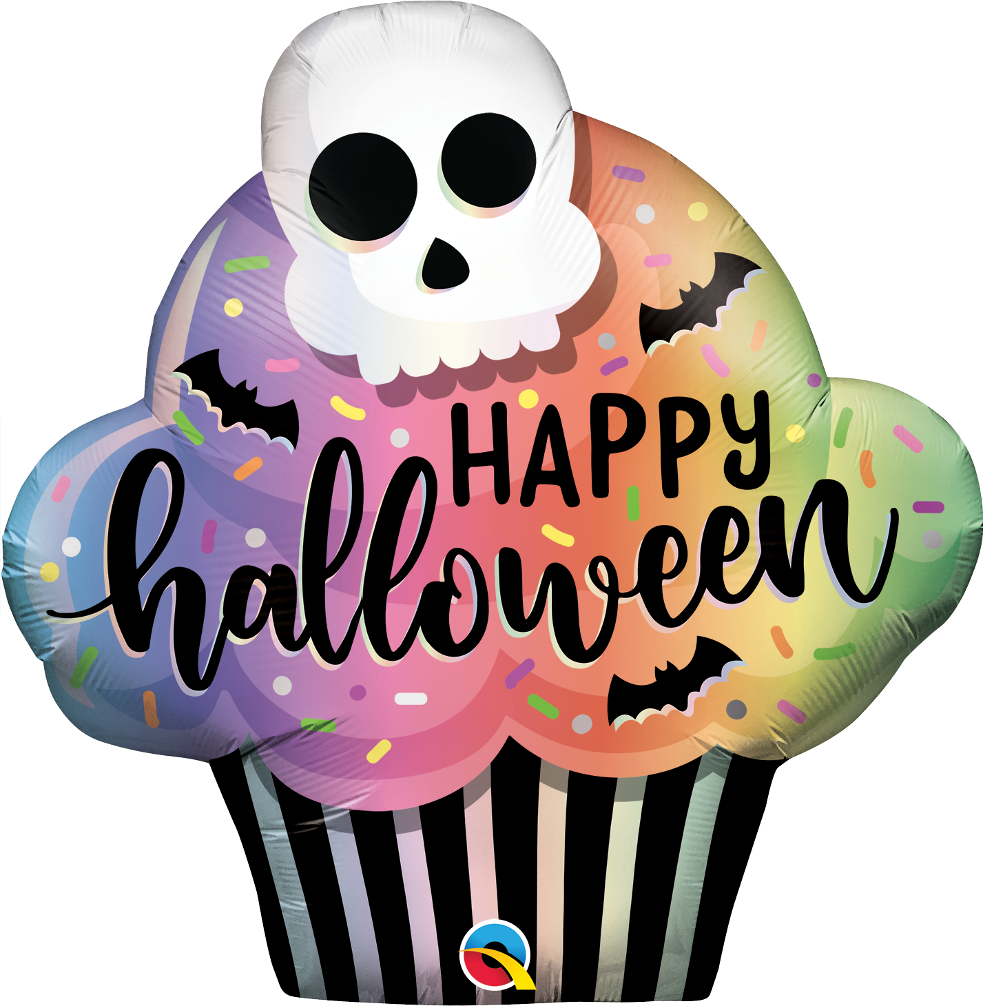 Happy Halloween Cupcake Balloon