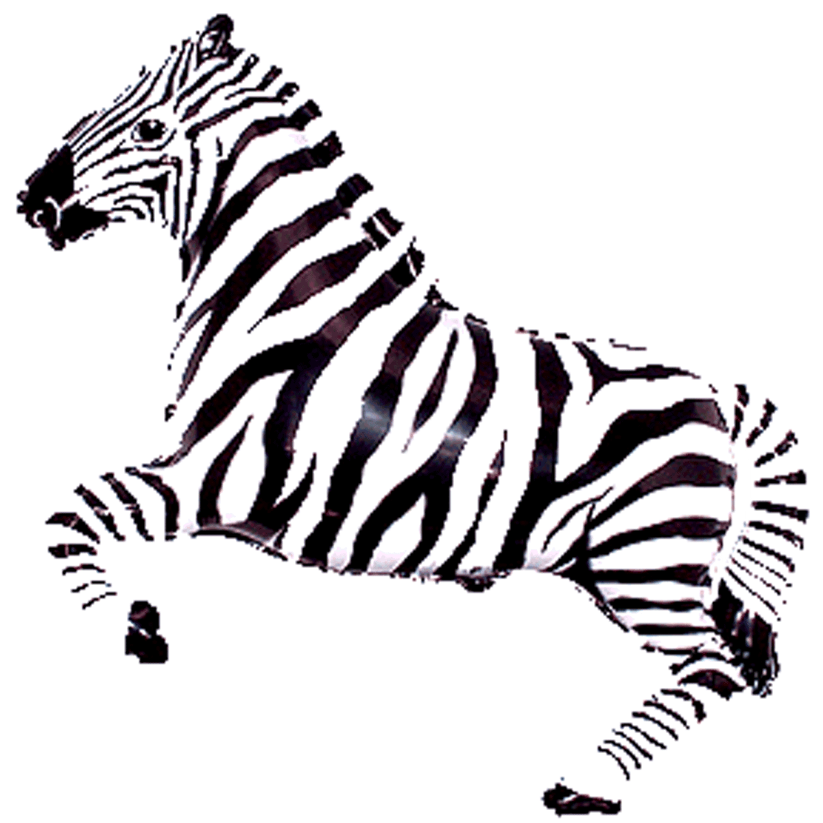 Zebra Balloon