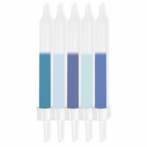 Blue Candles (10 pack)