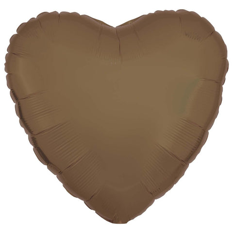 Truffle Brown Heart Balloon