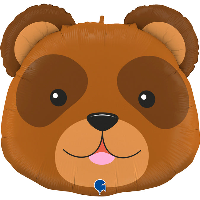 Brown Bear Head Balloon