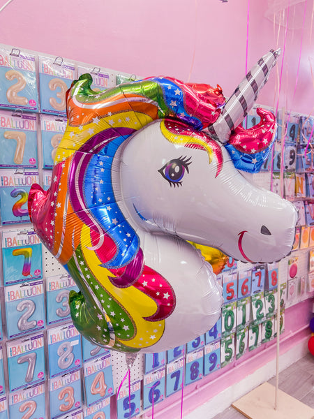 Rainbow Unicorn Balloon