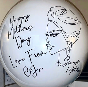 Sweet Mother Mother's Day Personalised Bubble Balloon