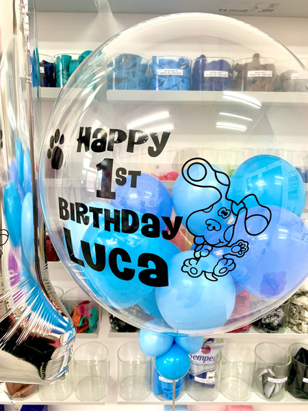 Blue's Clues Personalised Bubble Balloon