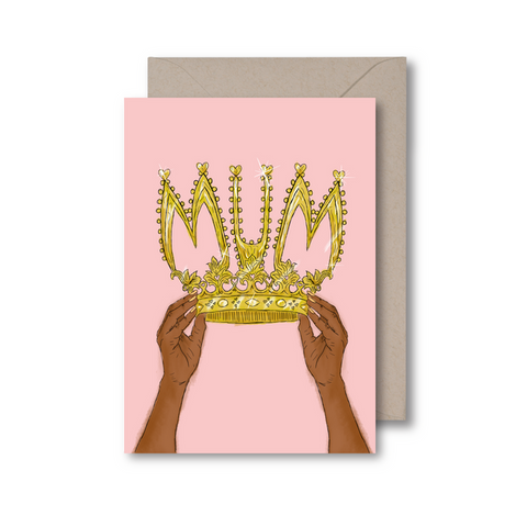 Mum Crown Mother's Day Card