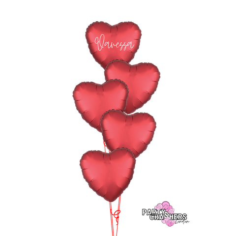 Personalised Red Love Heart Package