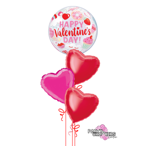 Happy Valentine's Day Bubble Balloon Package