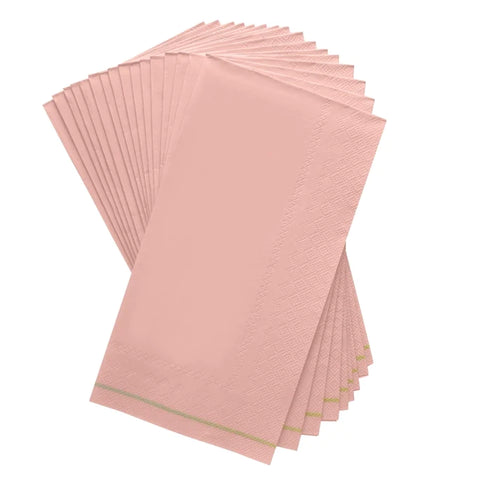 Coral & Gold Luxury Napkins (16 pack)