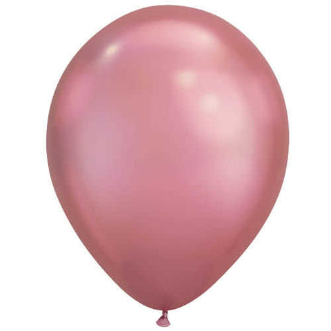 Chrome Mauve Latex Balloon