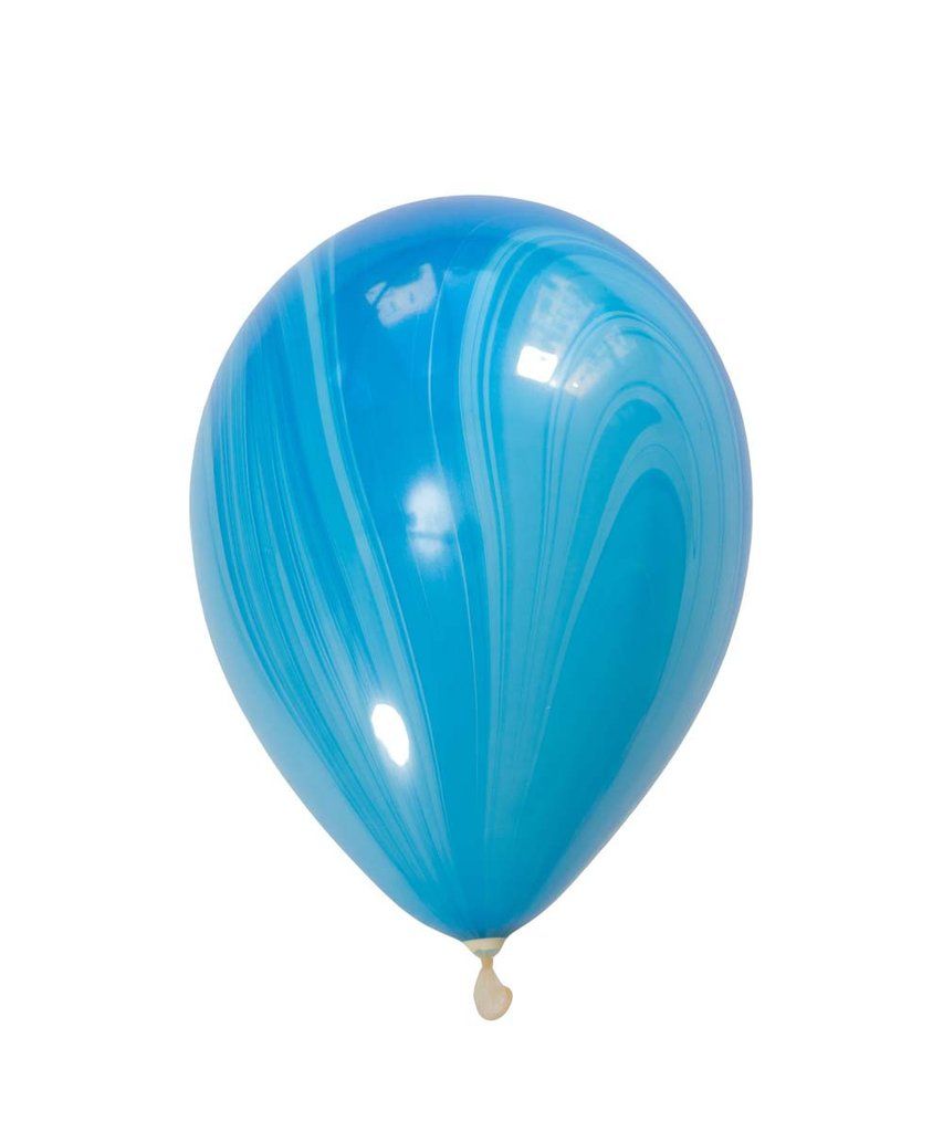 Blue Marble Latex Balloon