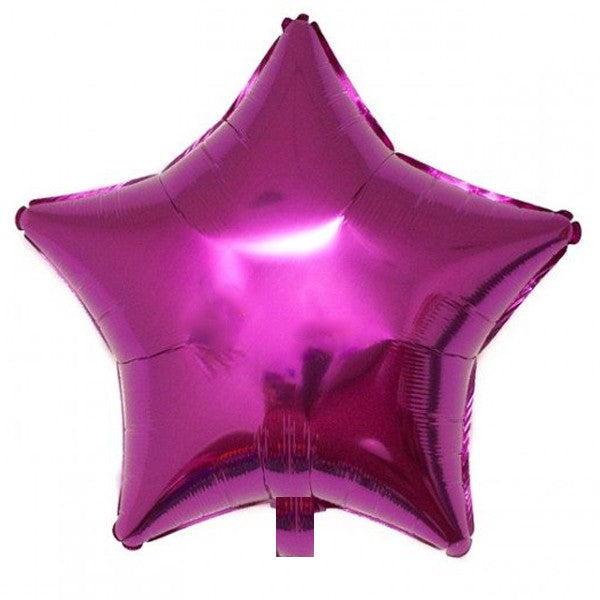 Hot Pink Star Balloon
