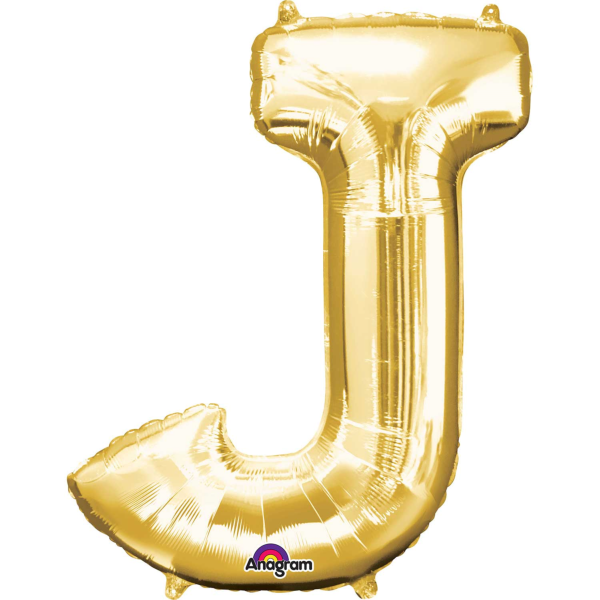 Gold Letter Balloons