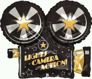 Lights Camera Action Hollywood Balloon