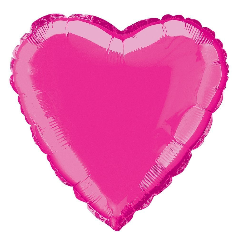 Hot Pink Heart Balloon