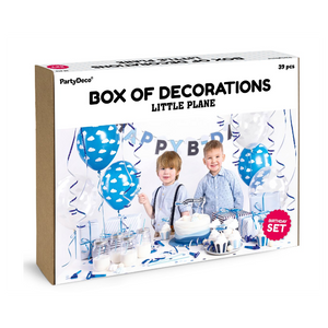 Little Plane Birthday Party Decorations in a Box