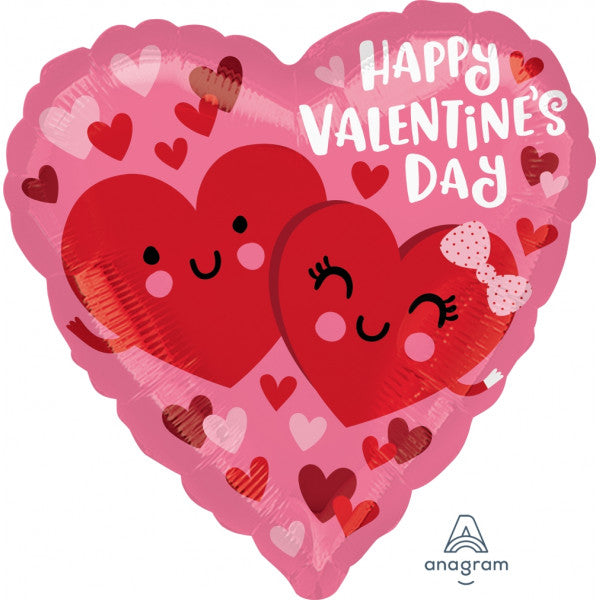 Happy Valentine's Day Love Heart Balloon