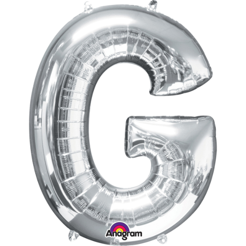 Silver Letter Balloons