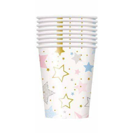 Baby Shower Twinkle Little Star Paper Cups (Pack 8)